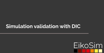 Simulation Validate With DIC