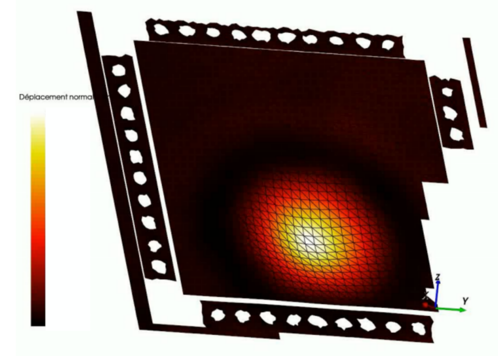 Validation Des Modèles Numériques Par DIC Application Aux Essais D’impact Bird Strike Sur Plaques PMMA 5