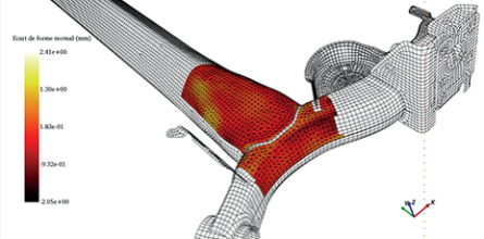 EikoTwin DIC — FE-based image correlation on simulation geometry